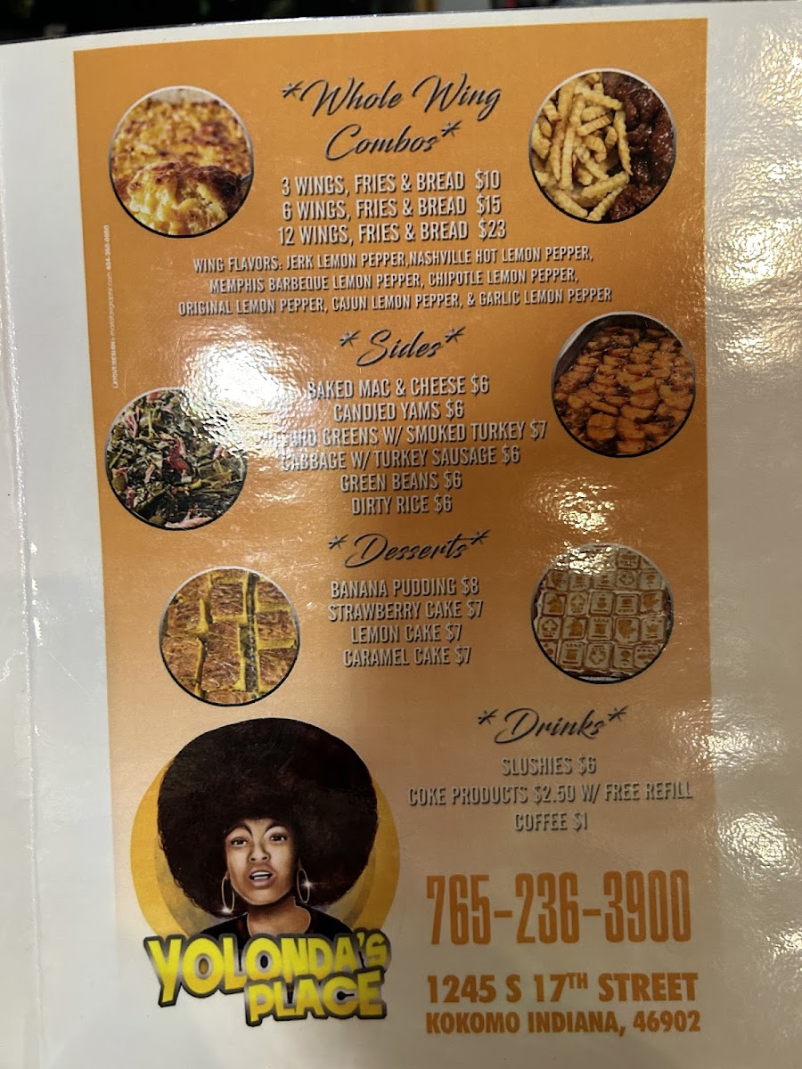 Menu Yolanda's Place-2
