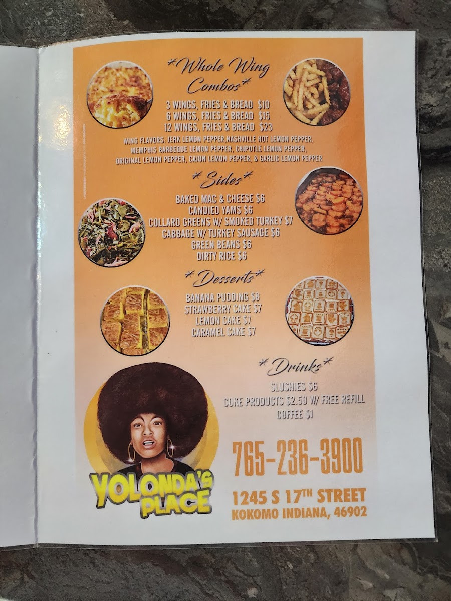 Menu Yolanda's Place-4